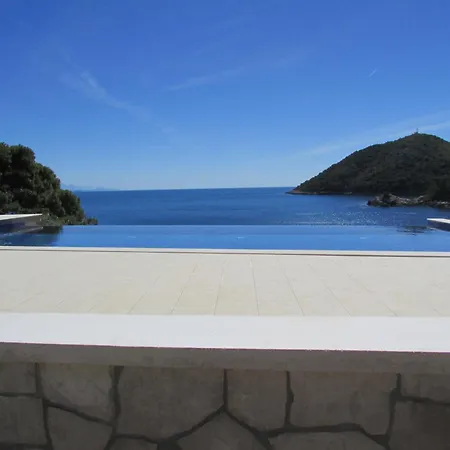 With A Swimming Pool Cove Saplunara, Mljet - 401 ゲストハウス 4*