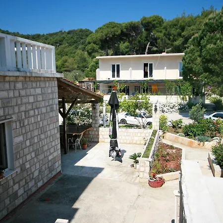With A Swimming Pool Cove Saplunara, Mljet - 401 ゲストハウス Maranovići